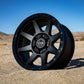 ICON Rebound 17x8.5 5x150 25mm Offset 5.75in BS 110.1mm Bore Double Black Wheel