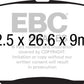 EBC 14+ Mazda 3 2.0 (Japan Build) Greenstuff Front Brake Pads