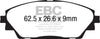 EBC 14+ Mazda 3 2.0 (Japan Build) Greenstuff Front Brake Pads