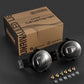 AlphaRex 02-08 Dodge Ram 1500/03-09 Ram 2500/3500 DoubleTap Dual Color LED Proj Fog Lights - Wt/Ambr