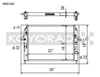 Koyo 06-13 Mazda MX-5 Miata (MT) Radiator