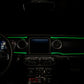 ORACLE Lighting Jeep Wrangler JL / Gladiator JT ColorSHIFT Fiber Optic LED Interior Kit