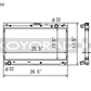 Koyo 99-05 Mazda MX-5 Miata 1.8L (MT) Radiator