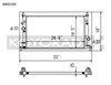 Koyo 10-14 Mazda Mazda3/Mazdaspeed3 2.3L/2.5L I4 Radiator