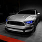 Oracle Lighting 18-23 Ford Mustang Dynamic ColorSHIFT LED Headlights - Black Series