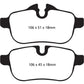 EBC 09+ BMW Z4 3.0 (E89) Yellowstuff Rear Brake Pads