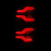 AlphaRex 16-21 Toyota Tacoma LUXX LED Taillights Blk w/Activ Light/Seq Signal