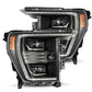 AlphaRex 21-22 Ford F150 PRO-Series Projector headlights Black w/Activ Light/Seq Signal