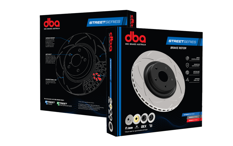 DBA 7/90-96 Turbo/6/89-96 Non-Turbo 300ZX Rear Slotted Street Series Rotor