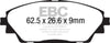 EBC 14+ Mazda 3 2.0 (Japan Build) Greenstuff Front Brake Pads