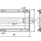 Koyo 07-08 Nissan 350Z VQ35HR (MT) Radiator