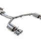 AWE Tuning Audi C7.5 A6 3.0T Touring Edition Exhaust - Quad Outlet Chrome Silver Tips