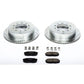 Power Stop 08-11 Lexus LX570 Rear Z23 Evolution Sport Brake Kit