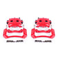 Power Stop 02-05 Dodge Ram 1500 Front Red Calipers w/Brackets - Pair