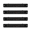 KC HiLiTES Platform One Profile 10in. SideCast Flush Mount Lights (Does Not Include Rack)