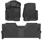 Husky Liners 21-24 Ford F-150 SuperCrew Weatherbeater Black Front & 2nd Seat Floor Liners