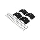 KC HiLiTES Platform One Rooftop Tent Mounts (Does Not Include Rack)