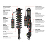 ARB/OME 2024+ Toyota Tacoma BP-51 UCA Kit - 3in Front / 2in Rear