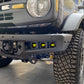 ORACLE Lighting 21-22 Ford Bronco Triple LED Fog Light Kit for Steel Bumper - Yellow