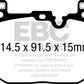 EBC 2018+ BMW X2 Yellowstuff Front Brake Pads