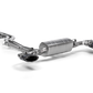 Akrapovic 2025 Audi RSQ8 Evolution Race Line Link Pipe Set (Titanium)