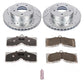 Power Stop 63-82 Chevrolet Corvette Front Z26 Street Warrior Brake Kit