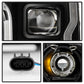 Spyder Signature 20-22 Ford F250/F350 (Halogen) Proj. Headlights - Black (PRO-YD-FS20HALSI-SEQ-BK)