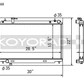 Koyo 03-06 Nissan 350Z 3.5L V6 Radiator
