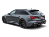Akrapovic 2023 Audi RS6 Avant (C8) Evolution Line Cat Back (Titanium) (Req Link Pipe Set)