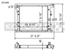 Koyo 92-96 Toyota Chaser/Mark II/Cresta (JZX90) 2.5L Turbo (M/T) Radiator (JDM Only)