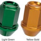 Project Kics 12X1.25 Bronze Leggdura Racing Lug Nuts (Laser Logo) - 20 PCS