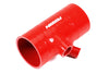 Perrin 2022+ Subaru WRX Red 3in Turbo Inlet Hose w/ Nozzle (Short)
