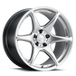 Kansei K11S Tandem 18x9.5in / 5x114.3 BP / 22mm Offset / 73.1mm Bore - Hyper Silver Wheel