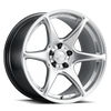 Kansei K11S Tandem 18x9.5in / 5x114.3 BP / 22mm Offset / 73.1mm Bore - Hyper Silver Wheel