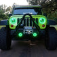 Oracle 7in High Powered LED Headlights - Black Bezel - Dynamic - Dynamic