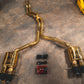 Full Gold Finished System With Exaust Controller