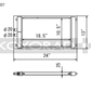 Koyo Dual Pass Universal Heat Exchanger (Radiator) - Turbocharged & Supercharged Applications