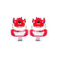 Power Stop 94-98 Ford Mustang Front Red Calipers w/Brackets - Pair