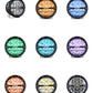Rigid Industries 360-Series 6in LED Off-Road Spot Beam - RGBW (Pair)