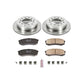 Power Stop 10-19 Lexus GX460 Rear Autospecialty Brake Kit