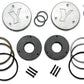 Yukon Gear Hardcore Drive Flange Kit For Dana 44 / 19 Spline Outer Stubs. Non-Engraved Caps