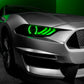 Oracle Lighting 18-23 Ford Mustang Dynamic ColorSHIFT LED Headlights - Black Series