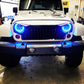 Oracle 7in High Powered LED Headlights - Black Bezel - Dynamic - Dynamic