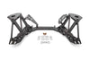 BMR 79-95 Ford Mustang K-Member Premium Version w/Spring Perches - Black Hammertone