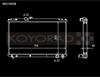 Koyo 96-00 Toyota Chaser JZX100 2.5L Inline 6 Turbo w/ Manual Trans Radiator