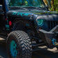 Oracle 7in High Powered LED Headlights - Black Bezel - ColorSHIFT - BC1