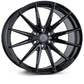 Vossen HFX-2 22x10 / 6x139.7 / ET-18 / Super Deep Face / 106.1 - Gloss Black Wheel
