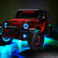 Oracle Jeep Wrangler JL/JT Sport High Performance W LED Fog Lights - ColorSHIFT w/o Controller
