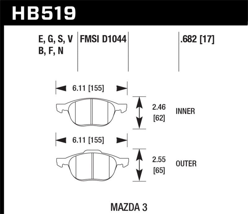 Brake Pads - Performance