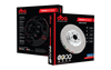 DBA 2004+ STi Front Slotted 5000 Series Replacement Rotor Rings